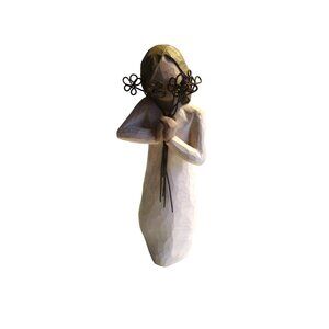 *Willow Tree 'Friendship' Girl w Flowers - Demdaco by Susan Lordi